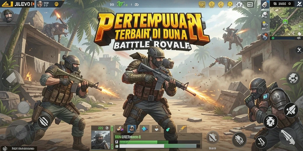 Tampilan gameplay mendebarkan dari <strong>JILIEVO</strong> di arena pertempuran.