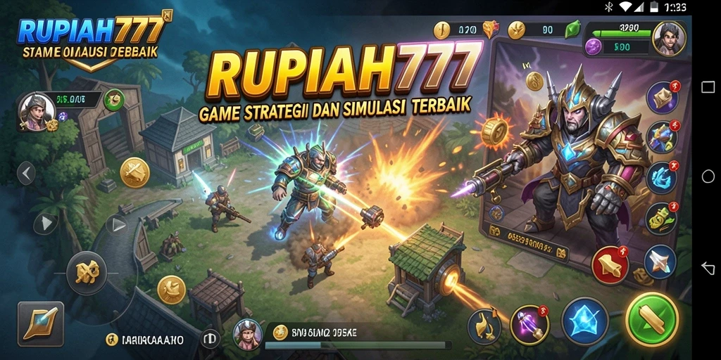 Tampilan gameplay RUPIAH777 yang penuh warna dan interaksi menarik.