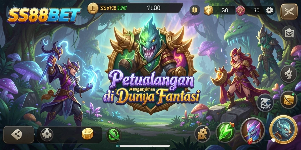 Gameplay seru dan menantang di dunia petualangan SS88BET.